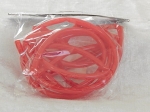Plastic Tubing 6mm Red Pack 2m